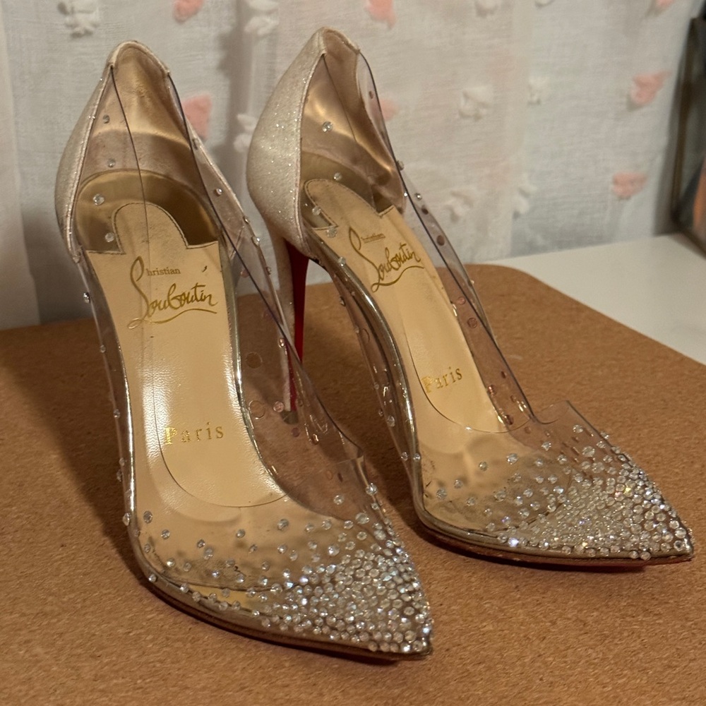 Louboutin Degrastrass 85 - Size 36